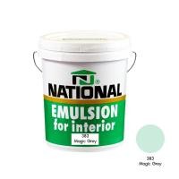 ราคา DELTA NATIONAL สีน้ำทาภายใน แบบด้าน รุ่น 383 สีเทาอ่อน (5 แกลลอน) (10350509)