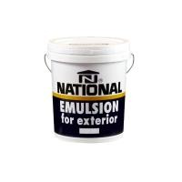 ราคา DELTA NATIONAL สีน้ำทาภายนอก แบบด้าน รุ่น 383 สีเทา (5 แกลลอน) (10350531)
