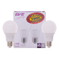 ราคา EVE หลอดไฟ LED BULB 7 วัตต์ GEN2 (Day Light) (แพ็คคู่) (10364478)