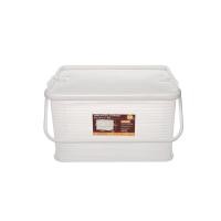ราคา KEYWAY กล่องพลาสติกหูหิ้ว 14 ลิตร ฝาล็อก รุ่น HK629 สีขาว (10366266)