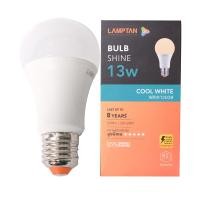 ราคา LAMPTAN หลอดไฟ LED BULB 13 วัตต์ (Cool White) (10366498)