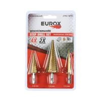 ราคา EUROX ชุดดอกสว่านเจาะขยาย ทรงเจดีย์ (10367836)
