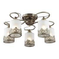 ราคา DECOS โคมถาดกิ่งคริสตัลแก้ว 5 หลอด รุ่น SA3534 สีขาว (10381208)