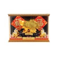 ราคา ตู้มงคล ปลาพร้อมมังกรทอง ขนาด 3.5x12x7.5 นิ้ว รุ่น LES (10383140)