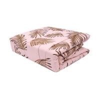 ราคา DECOS ผ้านวม 70x90 นิ้ว ลายใบไม้ สีน้ำตาล (10383854)