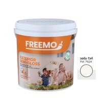 ราคา FREEMO สีน้ำทาอาคาร ภายนอก กึ่งเงา รุ่น FM 7924 สีวอร์ม ไวท์ (แกลลอน) (10392817)
