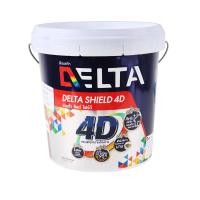 ราคา DELTA SHIELD 4D สีน้ำทาภายนอก แบบเนียน เบส D (2.5 แกลลอน) (10392937)
