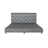 ราคา DURABED เตียงหนัง 3.5 ฟุต รุ่น VALENCIA สีเทา (10393614)