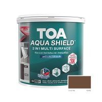 ราคา TOA AQUA 2IN1 สีน้ำทาภายนอก แบบกึ่งเงา รุ่น 463 สีน้ำตาล (แกลลอน) (10394450)