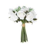 ราคา DECOS ดอกไม้เทียม ช่อกุหลาบ 16 ก้าน รุ่น DMA230320-152-2 ดอกสีขาว (10400444)