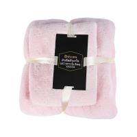 ราคา DECOS Gift Set ผ้าเช็ดตัวนาโน สีชมพู (2 ชิ้น) (10401233)