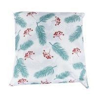 ราคา DECOS หมอนอิง 45x45 ซม. ลายใบไม้ สีขาว (10402278)