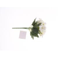 ราคา DECOS ดอกไม้เทียม บีโกเนีย 5 ก้าน รุ่น 047017W ดอกสีขาว (10405897)