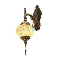 ราคา DECOS โคมไฟผนัง ภายใน 1 หลอด แก้ว รุ่น Turkish Handmade (10406020)