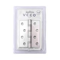 ราคา VECO บานพับประตู 4x3 นิ้ว รุ่น 4BB สีสแตนเลส (แพ็ค 3) (10406388)