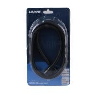 ราคา MARINE สายฝักบัว สแตนเลส 304 150 ซม. น็อตสแตนเลส รุ่น M150A สีดำ (10408230)