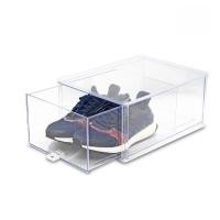 ราคา BOX BOX กล่องรองเท้าแบบลิ้นชัก รุ่น 9955R สีใส (10409125)