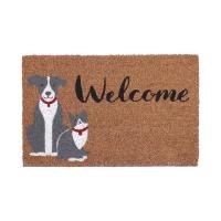 ราคา DECOS พรมเช็ดเท้าใยมะพร้าว 40x60 ซม. ลายสุนัข สีน้ำตาล (10416606)