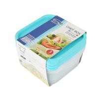 ราคา SUPER LOCK กล่องถนอมอาหาร 850 มล. ทรงกลม รุ่น 6052 สีฟ้า (แพ็ค 3) (10306521)