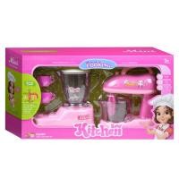 ราคา ของเล่น ชุดเครื่องปั่นคู่ มีเสียงและไฟ รุ่น A202 สีชมพู (10417609)