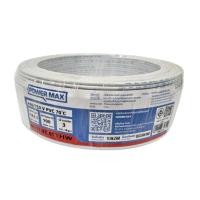 ราคา POWER MAX สายไฟ IEC01 (THW) 1x2.5 Sq.mm. ยาว 100 เมตร สีขาว (10404320)
