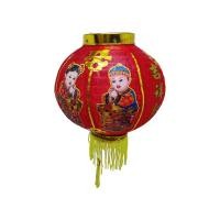 ราคา DECOS โคมตรุษจีนลายเด็ก10 นิ้ว รุ่น DMA230321-169 สีแดง (10401050)