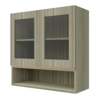 ราคา JUPITER ตู้แขวนคู่กระจก D2 PVC รุ่น Silky Teak ขนาด 80x30x80CM สีไม้สัก (10422445)