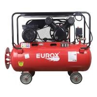 ราคา EUROX ปั๊มลมพร้อมมอเตอร์ 3 แรงม้า 100 ลิตร สีแดง (10431858)