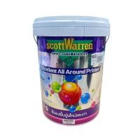 ราคา SCOTTWARREN สีรองพื้นปูนเก่าและใหม่ รุ่น SCOTT WARREN สีขาว (18 ลิตร) (10422036)