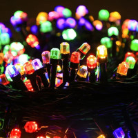 ราคา AKG ไฟประดับ8เหลี่ยม 100 หัว ยาว 10 เมตร รุ่น 96164 RGB (10426304)