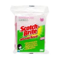 ราคา 3M-SCOTCH แผ่นขัดฟองน้ำ ขนาด 3x4 นิ้ว สีชมพู (10050094)