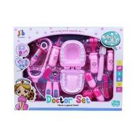 ราคา ของเล่น ชุดหมอฟัน+อุปกรณ์ 15 ชิ้น รุ่น 6002-2 สีชมพู (10433992)