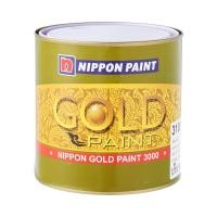 ราคา NIPPON PAINT สีทองสูตรน้ำ 1/4 แกลลอน รุ่น 3100 (10035369)