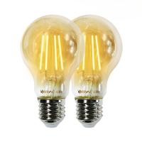 ราคา RACER หลอด LED ฟิลาเมนท์ 4 วัตต์ รุ่น Ember A60 แพ็คคู่ (Warm White) (10424523)