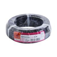 ราคา THAIUNION สายไฟ VCT 450/750V 2X1.5 Sq.mm. ยาว 20 เมตร สีดำ (10420390)