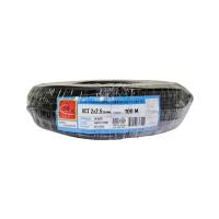 ราคา THAIUNION สายไฟ VCT 450/750V 2X2.5 Sq.mm. ยาว 100 เมตร สีดำ (10420395)