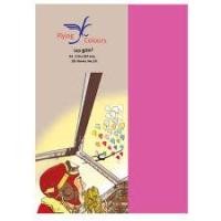 ราคา กระดาษสี Flying Colours 160 แกรม A4 NO.24 สีชมพูบานเย็น (50 แผ่น/ห่อ)