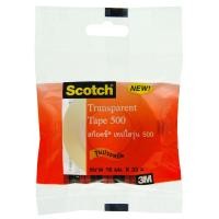 ราคา เทปใส สก๊อตช์ (SCOTCH 3M) 500 3/4 นิ้ว x 36 หลา แกน 1 นิ้ว