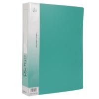 ราคา แฟ้มโชว์เอกสาร โคมิค COMIX NF80AK สีเขียว(A4) 80 ซอง