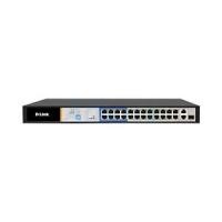 ราคา Switching Hub 24 Port D-LINK DES-F1026P-E (17,24 POE,+2 Gigabit,+1 Combo SFP) (A0130060)