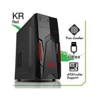 ราคา ATX CASE (NP) CUBIC RHINO BLACK/RED (A0108341)