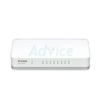 ราคา Gigabit Switching Hub 8 Port D-LINK DGS-1008A (5") (A0047485)