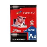 ราคา Photo Inkjet Glossy A4 180G. COLOR FLY (100/Pack) (A0077430)
