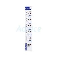 ราคา Power Bar TOSHINO ET-915USB (3M) White (A0144599)