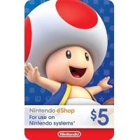 ราคา $5 Nintendo eShop Gift Card [Digital Code] (B01M0YDV8M)