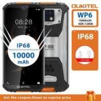 ราคา OUKITEL WP6 6GB 128GB Mobile Phone Rugged Ip68 Octa Core Waterproof 48MP Smartphone 9V/2A 10000mAh Battery Triple Camera (Hot Deal) (4001252134346)