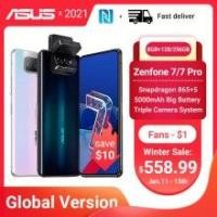 ราคา Global Version ASUS Zenfone 7/7 Pro 5G Smartphone Snapdragon 865/865Plus 8GB RAM 128/256 ROM 5000mAh Battery Android Q 90Hz NFC (Hot Deal) (1005002011725350)