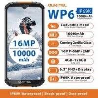 ราคา OUKITEL WP6 IP68 Rugged Waterproof 4GB 128GB MT6771 Octa Core 9V/2A 10000mAh 16MP Triple Camera Android 9.0 Mobile Phone (Hot Deal) (4001237419830)