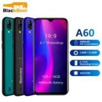 ราคา Original Blackview A60 3G Smartphone 19:9 6.088" Android Cellphone 4080mAh Battery 2GB 16GB ROM Mobile Phone 13MP+5MP Dual SIM (Hot Deal) (33003050744)