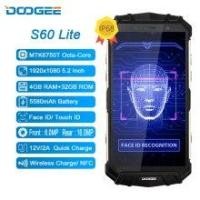 ราคา DOOGEE S60 Lite IP68 Rugged Wireless Charge 4GB 32GB 5580mAh 12V2A Quick Charge Octa Core 5.2'' FHD 16MP Camera Smartphone (Hot Deal) (4000095865394)